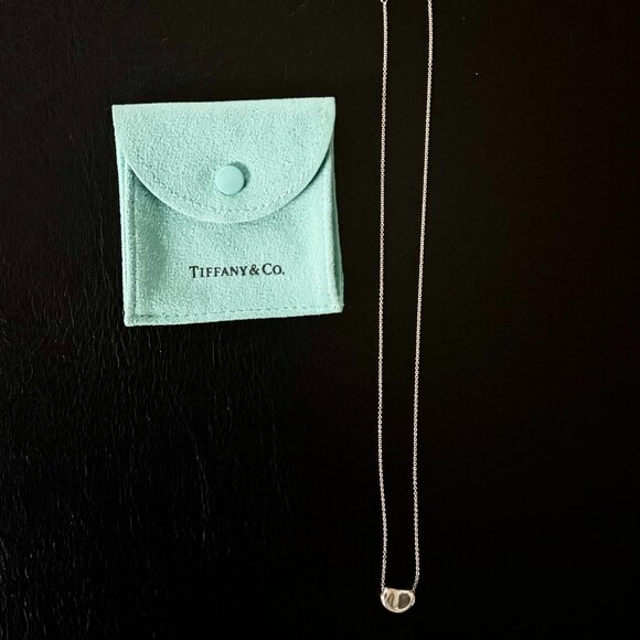 Tiffany & Co. Elsa Peretti® Bean® design Pendant Necklace Sterling Silver - Picture 4 of 15